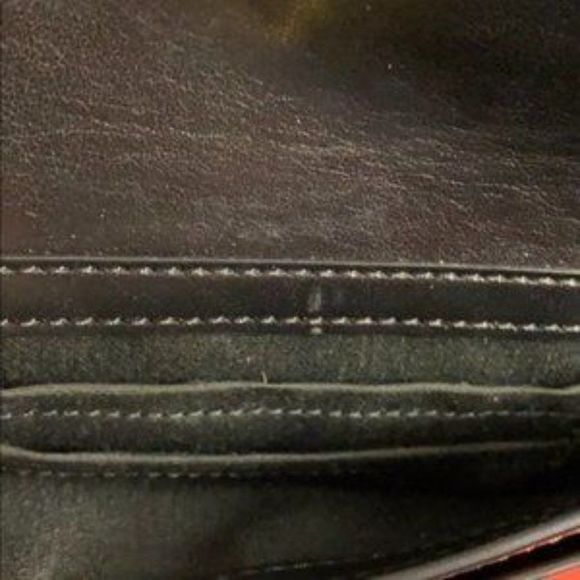 Coach Signature Colorblock Foldover Wristlet NWT - Picture 5 of 7